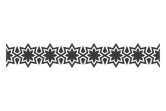 Elegant Eastern Ornament Borders for Design
