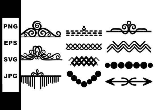 Elevate Designs with Decorative Ornamental Line Borders