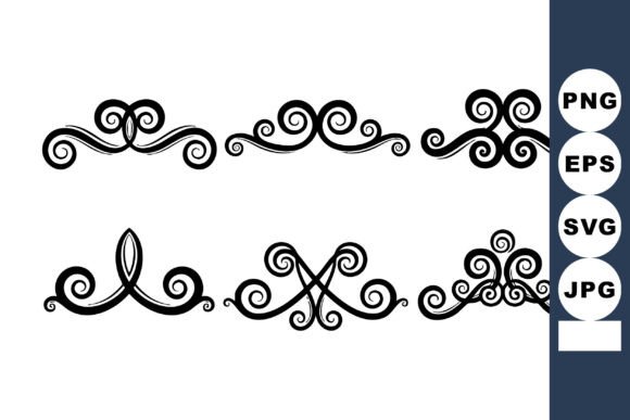 Elevate Your Designs with the Decorative Ornamental Swirls Collection