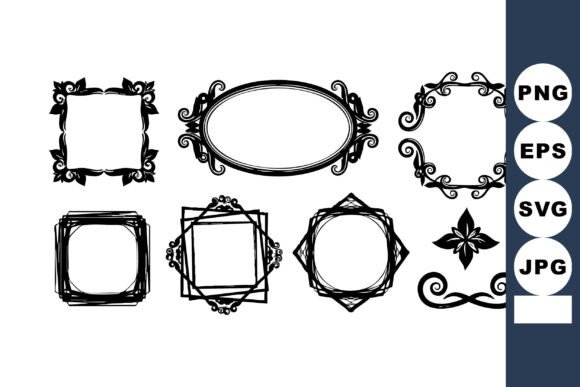 Elevating Brand Authority with Vintage Decorative Black Ornamental Frames