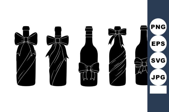 Elevating Celebrations: The Art and Utility of Decorative Wine Bottles with Bows and Ribbons