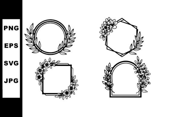 Elevating Design Projects with Elegant Floral Decorative Frames