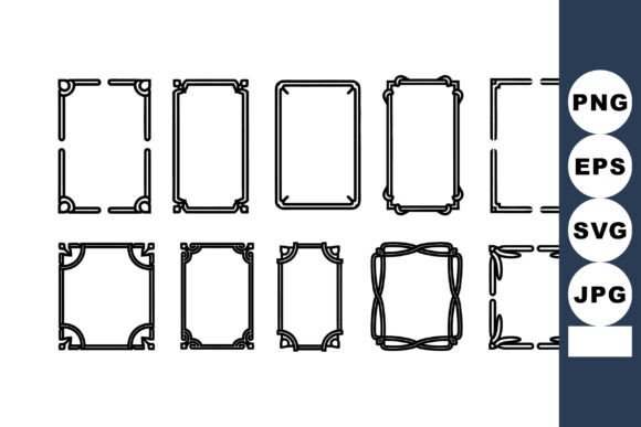 Elevating Design Workflows with Decorative Vintage Vector Frames with Co
