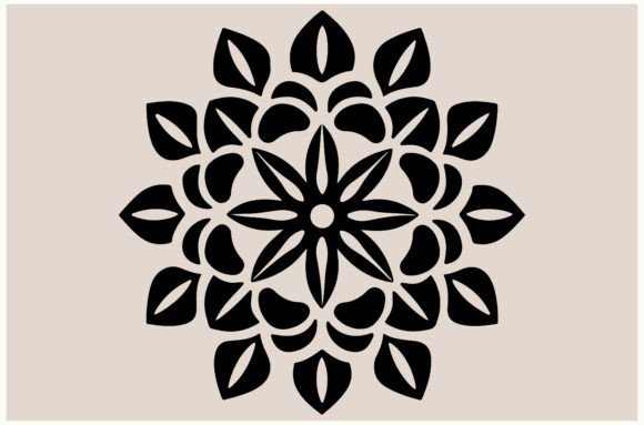 Elevating Your Creative Projects with High-Quality Boho, Decorative Flower Graphic Assets