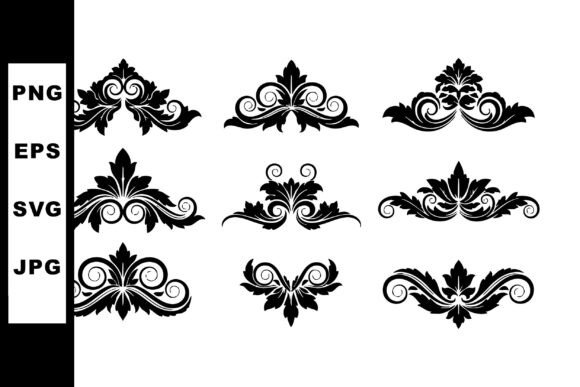 Elevating Your Projects with Vintage Decorative Floral Vector Design