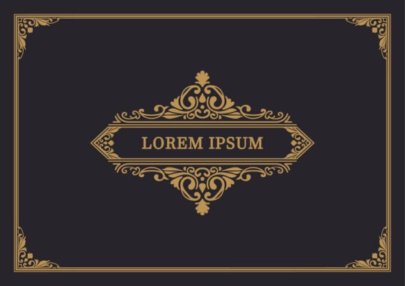 Evaluating the Elegant Retro Decorative Badge and Ornamental Frame Collection