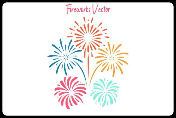 Fireworks Decorative Vector: Spark Your Next Design Project