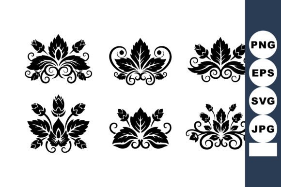 Integrating Decorative Floral Vector Elements with B into Professional Design Workflows