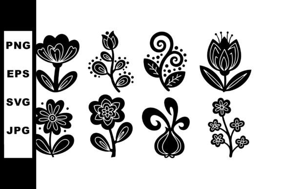 Mastering Elegance: A Comprehensive Guide to Black Decorative Floral Elements Vector Sets