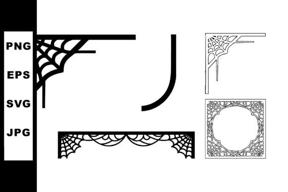 Mastering the Mood: How Halloween Spider Web Corner Frames Elevate Your Spooky Designs
