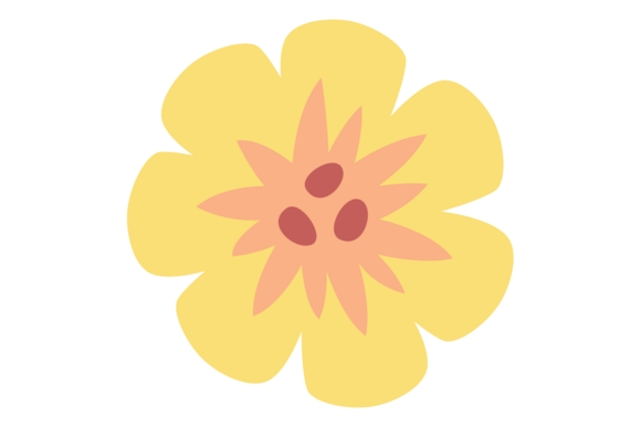 Strategic Applications of Simple Yellow Flower Decorative Botanic Assets in Modern Design