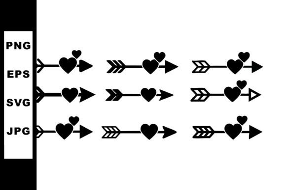 Strategic Deployment of the Heart Arrow Icons Set Decorative Romanti for Brand Clarity and Emotional Connection