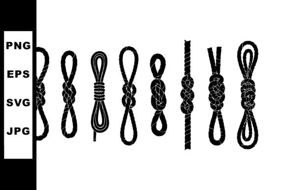 Strategic Design Applications of the Decorative Knots Black Vector Set