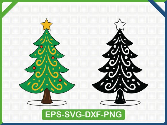 Strategic Design Planning with Decorative Holiday Tree SVG Assets