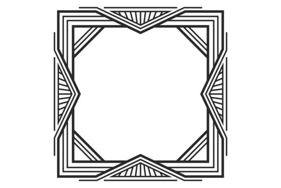 Understanding the Classic Decorative Frame: Art Deco Pattern and Its Design Applications