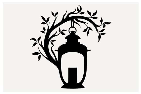 Unlocking Creative Potential with the Decorative Garden Lantern Silhouette