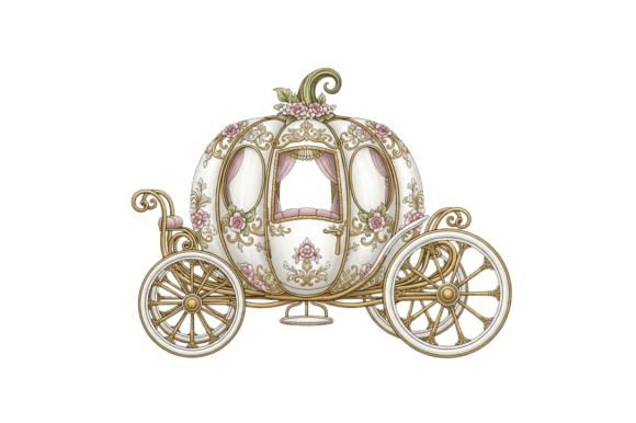 Unlocking the Potential of A Decorative Carriage Isolated for Your Thanksgiving Designs
