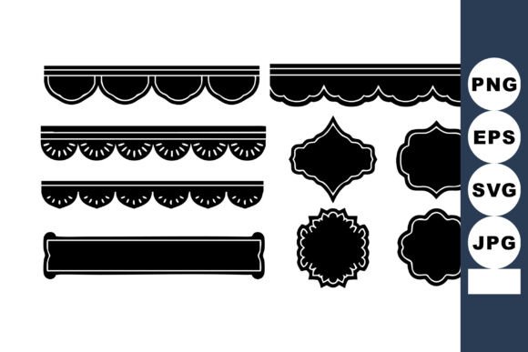 Unlocking Timeless Elegance: A Guide to Decorative Black Vintage Label Borders